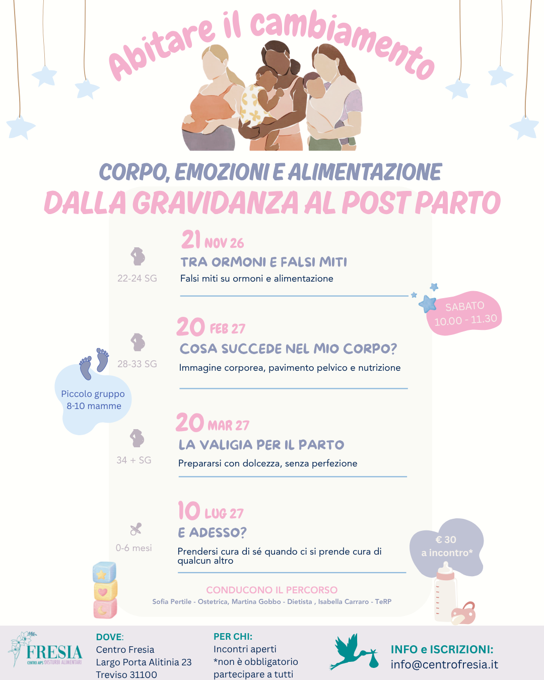 Gruppo gravidanza e post partum Treviso